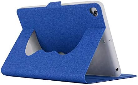 iPad Mini Case,MeiLiio Premium Fabric PU Leather Folio Case with 360 Degree Rotating Multi-Angle Viewing with Auto Wake-Sleep Smart Cover for 7.9 inch iPad Mini/Mini2/Mini3/Mini4,Blue