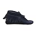Mejale Baby Soft Soled Leather Moccasin Tassel Slip-on Newborn Infant Toddler Shoes Pre-walker