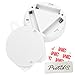 Motion Sensor Light, Pretid Motion Sensing Light Battery Operated LED Bedside Wall Light Anywhere (1, White 1)