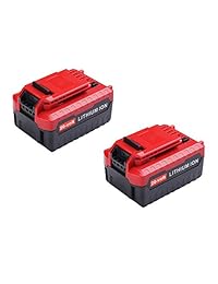 2 x Masione 20-volt Max Ion de litio, 4.0 Ah Batería de repuesto para herramienta eléctrica Porter Cable pcc685l pcck602l2 pcc600 pcc640