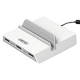 Quick Charge 2.0 UNITEK QC 2.0 36W 4-Ports USB Charger Desktop Charging Station + 12V3A Power Adaptor for Apple, iPad, iPhone 6s, Samsung Galaxy Tab, Google Nexus, LG, HTC [Qualcomm Certified]