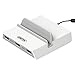 Quick Charge 2.0 UNITEK QC 2.0 36W 4-Ports USB Charger Desktop Charging Station + 12V3A Power Adaptor for Apple, iPad, iPhone 6s, Samsung Galaxy Tab, Google Nexus, LG, HTC [Qualcomm Certified]