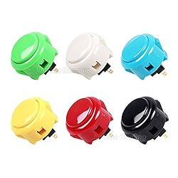 Sanwa 12 pcs OBSF-30 Original Push Button 30mm