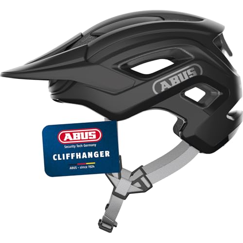 ABUS Cliffhanger MTB-Fahrradhelm, Muted Black, M