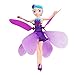 Magic and Best Gift for 6 Year Old Girl Toy -RC Kids Flying Fairy LED Doll Infrared Induction and Remote Control Helicopter Toys Birthday