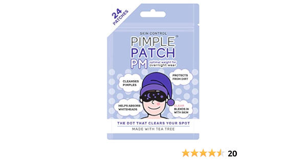 Skin Control Pimple Patch Pm Nightime Pack 24 Count Amazon Com Au Beauty