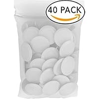 40 Pack Outlet Plugs Covers [PROTECT YOUR CHILD] Child Proof - Best Safety Electrical Power Socket Plug Wall Cover Protector - Plastic Baby Proofing Caps [PERFECT FIT] White (40 Pack)