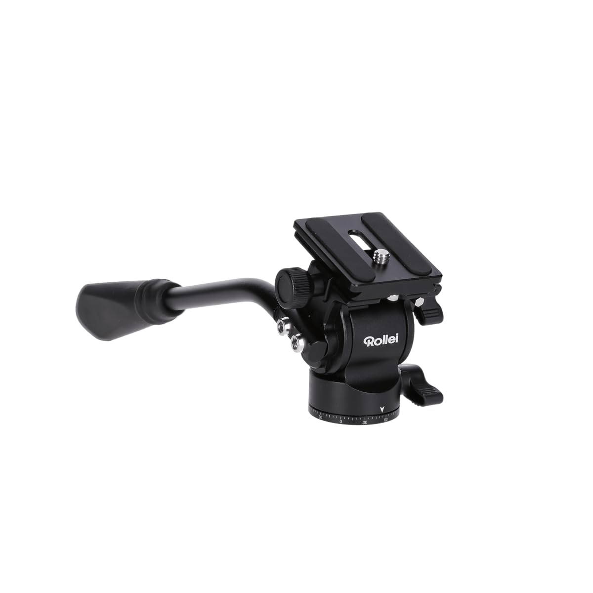 Rollei V5I video tripod head for light and soft movements, ideal for use on monopod when moving filly objects.