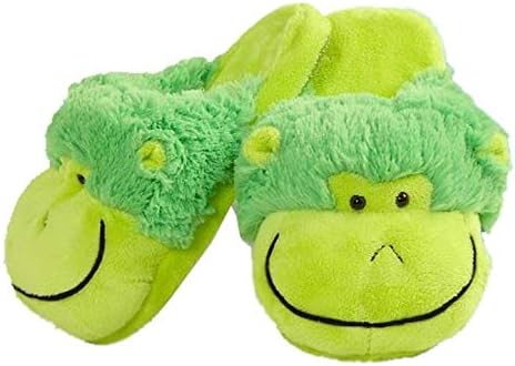Amazon Com Pillow Pets Authentic Neonz Monkey Slippers Small Toy