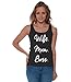 Awkwardstyles Mother's Day Gift Women's Wife Mom Boss Tank Top W + Bookmark