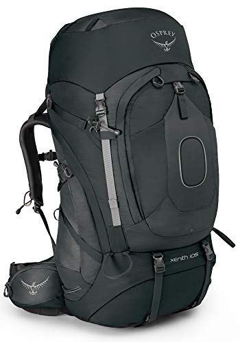 Osprey Xenith 105 Men's Backpacking Backpack, Tektite Grey, Medium