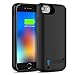 Battery Case for iPhone 6S/6/7/8 6000mAh-Bleliftus Slim Rechargeable Portable Battery Pack Charging Case for iPhone 6S/6(4.7 inch) Extended Power Bank Protective Charger Case (Black)