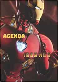 Agenda Iron man: Agenda scolaire Spider-man 2021 2022 journalier 1 jour par page | agenda ado fille et garcon manga | planificateur & ... a5 adapter pour college & lycee et etudiant