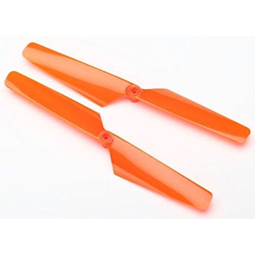 Traxxas 6630 Alias Orange Rotor Blade Set, 1.6 x 5mm (pair)