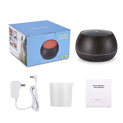 Seamei Essential Oil Diffuser, 1000ml Crack Ultrasonic Home Fragrance Aromatherapy Diffuser