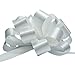White Pull Bows with Tails - 8