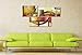 3 Pics Modern Abstract 100% Hand Painted Oil Paintings Artwork on Canvas Wall Art Deco Home Decorations