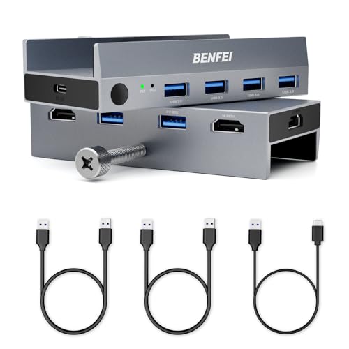 BENFEI USB 3.0 HDMI KVM Switch