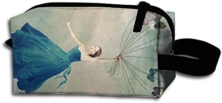 Butterfly Bride Portable Pencil Bag Coin Purse Pouch Stationery Storage Organizer Case Cosmetic Makeup Brush Holder With Durable Zipper For Students Office