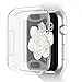 Pobon Compatible with Series 4 & Series 5 Apple Watch Case 44mm, Built-in Screen Protector [3D Touch] All-Around Protective Ultra Clear Soft TPU Case Fit for Apple Watch 4 & 5 44mm (Clear)