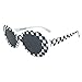FTXJ 1 Pair Sunglasses OF Retro Vintage Clout Goggles Unisex Sunglasses Rapper Oval Shades Grunge Glasses (A)