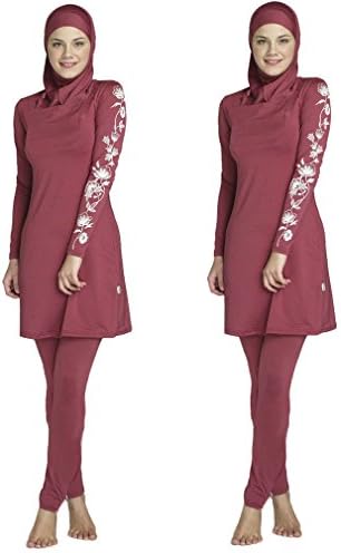 ziyimaoyi Muslim Swimwear Women Modest Swimsuit Beachwear Islamic Swimming Clothes for Girls Hijab Burkini