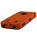 Body Armor for iPhone 4 / 4th Generation - Orange & Black