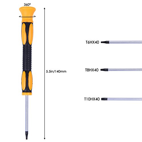image for HDE Tool Kit for Xbox One / S / X Xbox 360 PS4 and PS3 7 in 1 Toolset 