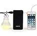 Onite LED Light for Camping, Children Bed Lamp, Portable LED Bulb, Emergency Light, Comes with 8ft USB Cable and Dimmer Switch (Warm White)