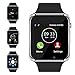 Bluetooth Smart Watch - Aeifond Touch Screen Sport Smart Wrist Watch Smartwatch Phone Fitness Tracker Camera Pedometer SIM TF Card Slot iPhone iOS Samsung Android Kids Women Men (Silver)