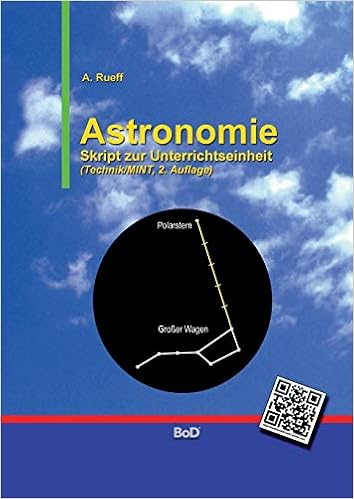 Astronomie German Edition Andreas Rueff 9783743165113 Amazon