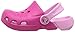 Crocs Unisex-Child Electro Clogs, Candy Pink/Carnation, 6 Toddler