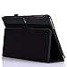 MoKo Samsung Galaxy Tab S 10.5 Case - Slim Folding Cover Case for Samsung Galaxy Tab S 10.5 Inch Android Tablet, BLACK (With Smart Cover Auto Wake / Sleep)