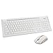 ARION Rapoo 8200P 5G Multimedia Wireless Keyboard and Mouse Combo - GOLD