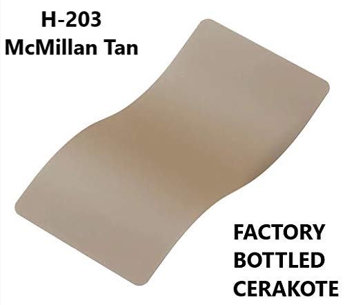 Cerakote H-Series Factory Bottled - Baked Firearm Coating - 118 ml (4 OZ Bottle) (H-203: Mcmillan Tan)
