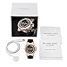 Michael Kors Access, Men’s Smartwatch, Dylan Rose Gold-Tone Stainless Steel with Black Silicone, MKT5010