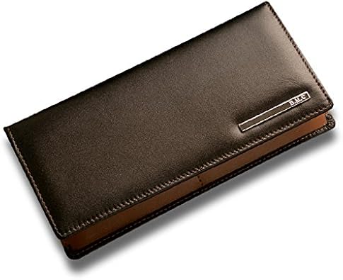 Amazon B M C 長財布 メンズ 本革 二つ折り ロゴプレート 化粧箱入り ブラック Alvo 財布 Amazon B M C 長財布 メンズ 本革 二つ折り ロゴプレート 化粧箱入り ブラック Alvo 財布
