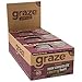 Graze Dark Chocolate Cherry Tart, Sweet Snack Mix with Almond Nuts, Dried Cherries and Belgian Dark Chocolate Buttons, 1.6 Ounce Box, 9 Pack