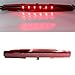 Henkeyi Center Hight Mount Stop Light Third 3rd Brake LED Lights Lamp for 2002-2009 Chevy Trailblazer EXT GMC Envoy Buick Rainier Isuzu Ascender Oldsmobile Bravada Cargo Lights (Red)