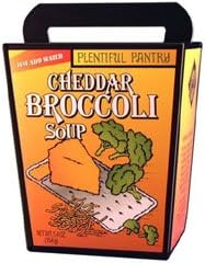 Plentiful Pantry Cheddar Broccoli Soup Mix, 5.5 Ounce - Just add Water, Cook & Serve