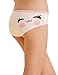 Eve's wish Juniors Cotton Emoji 4 Pack Hipster Panties