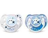 Philips AVENT BPA Free Night Time Pacifier, 6-18