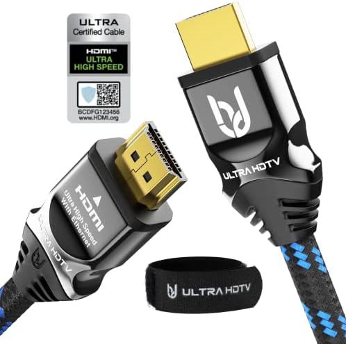 Ultra HDTV 8K HDMI Cable Long m Ultra High Speed HDMI
