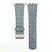 MeShow 45mm 44mm 42mm Handmade Vintage Calf Genuine Leather Strap Wrist Band with Secure Metal Clasp Buckle Compatible for Apple Watch Series 7/SE/6/5/4/3/2/1(Not for iWatch 41mm/40mm/38mm)