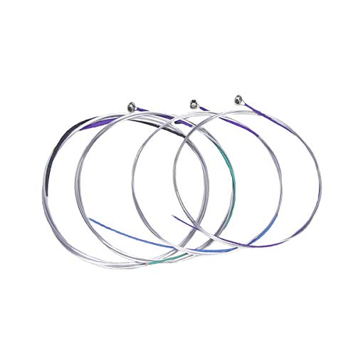 image for 5 Packs Full Set Replacement Alice A803 Steel Core Nickel Silver Wound