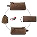 SOAEON Dopp kit Shaving bag Small Toiletry Bag for Men - Overnight bag Hanging Canvas Travel Size Toiletries | Hygiene