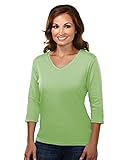 Tri-Mountain Mystique 3/4-Sleeve V-Neck Knit Shirt