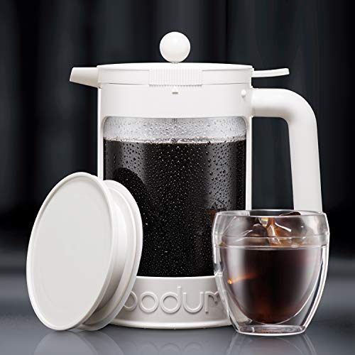 Bodum Bean Cold Brew Coffee Maker Set, 1.5 L/51 oz, White The Home