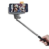 SelfiePro®TM Selfie Stick 3-In-1 Self-portrait Monopod (Includes a FREE tripod) Extendable Wireless Bluetooth Selfie Stick with built-in Bluetooth Remote Shutter With Adjustable Phone Holder for iPhone 6, iPhone 6 Plus, iPhone 5 5s 5c, Android