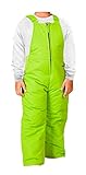 Arctix Toddler Chest High Snow Bib Overalls, 5T, Lime Green